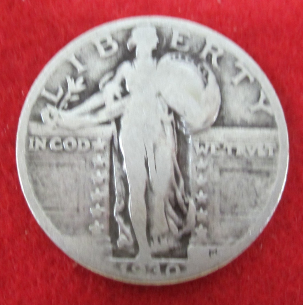 1930 (P) Standing Liberty Silver Quarter - Circulated - Actual Coin K13