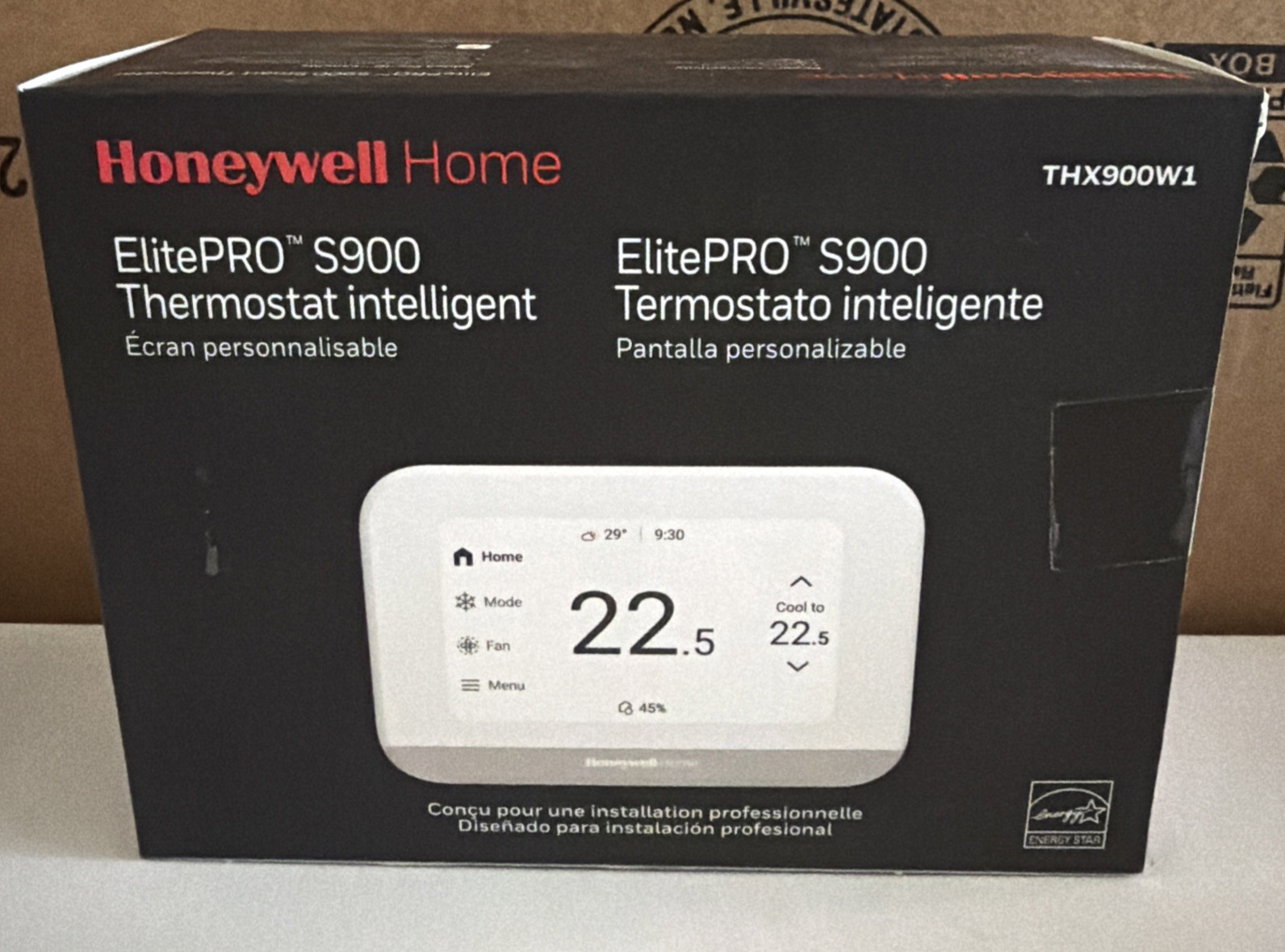 Honeywell Home ElitePro S900 Smart Thermostat 3h/2c Programmable Touchscreen