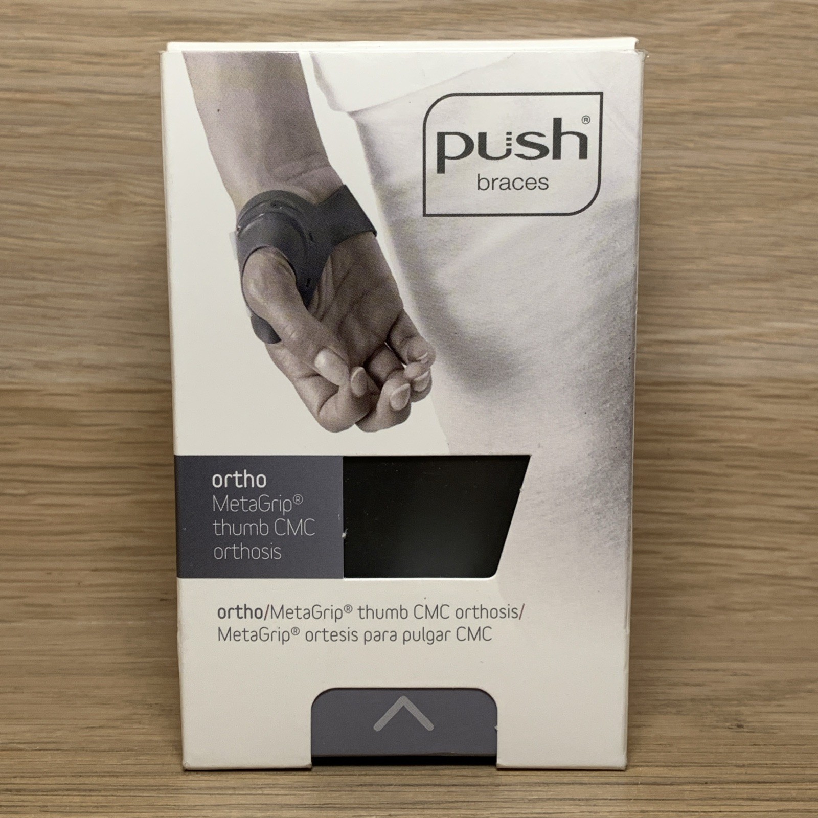 PUSH Ortho MetaGrip Thumb Brace CMC ORTHOSIS Left Hand Size 3 (8 3/4 - 10 5/8")