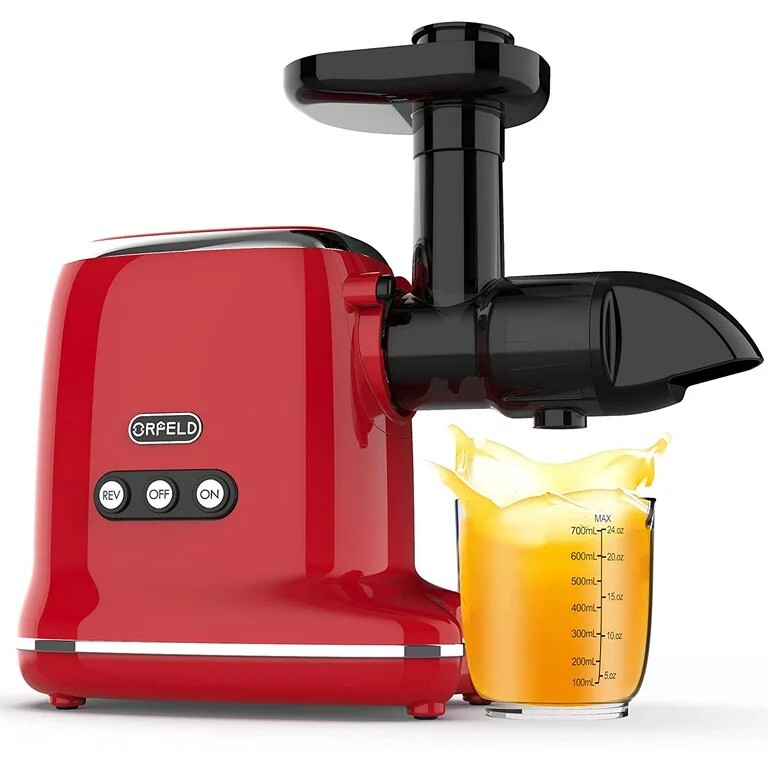 Slow Juicer Masticating Juicer Machine Cold Press Extractor Easy Clean Quiet