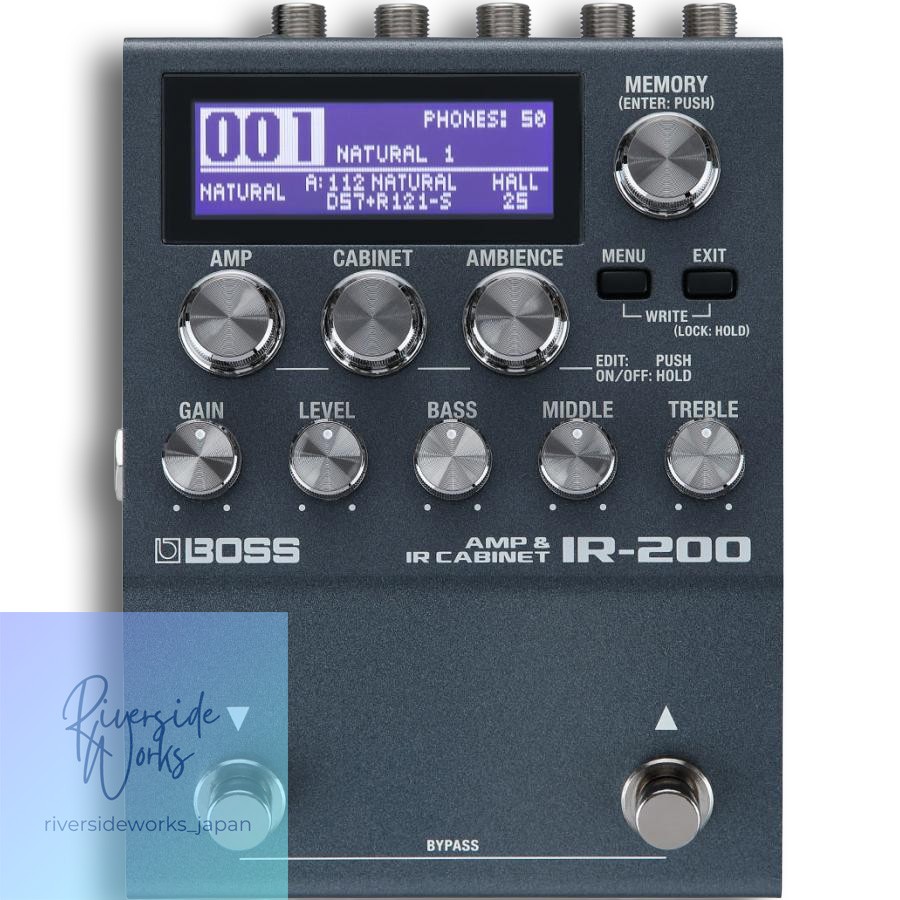 BOSS IR-200 Amp & IR Cabinet Effects Pedal