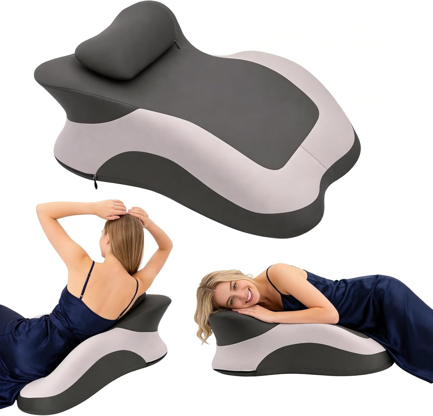 Chiro Monk Couple Pillow - Easily Try More, 27 Lift Pillow, Sweet Spot Pillow fo