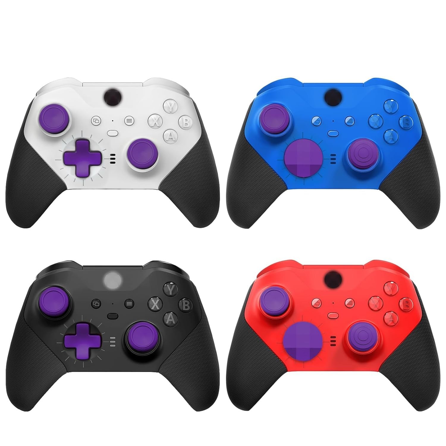 Accessories for Xbox One Elite Series 2 Controller(Model 1797), Metal Purple
