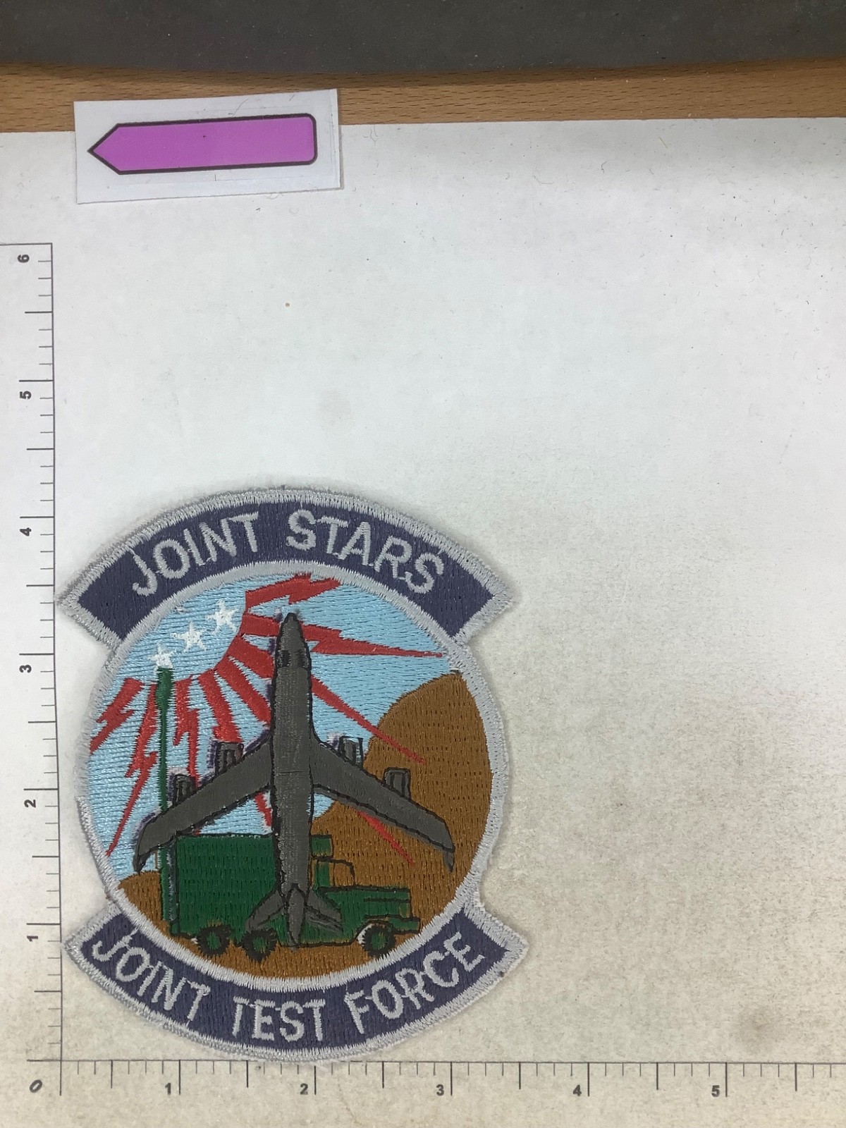 USAF JOINT STARS JOINT TEST FORCE SQUADRON PATCH