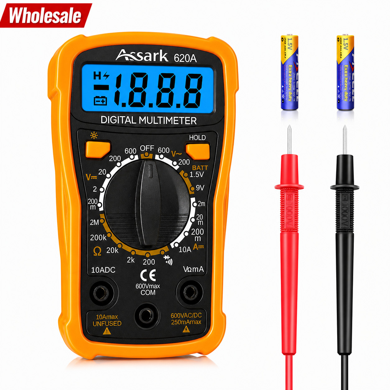 Wholesale 5/10/15 Pcs Digital Multimeter 2000 Counts AC DC Voltage Tester LCD