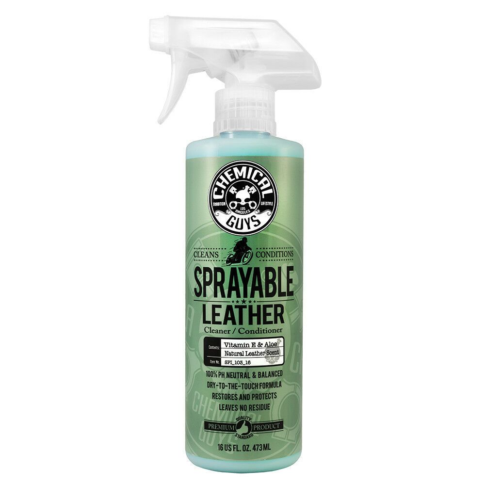 Chemical Guys SPI_103_16 - Sprayable Leather Cleaner & Conditioner in 1 (16 oz)