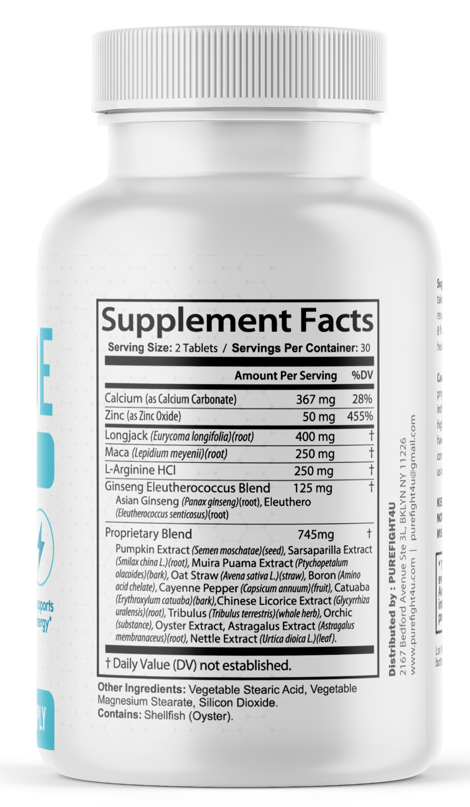 Libicade Male Performance Maximum Strength Supplement - 2 Bottles