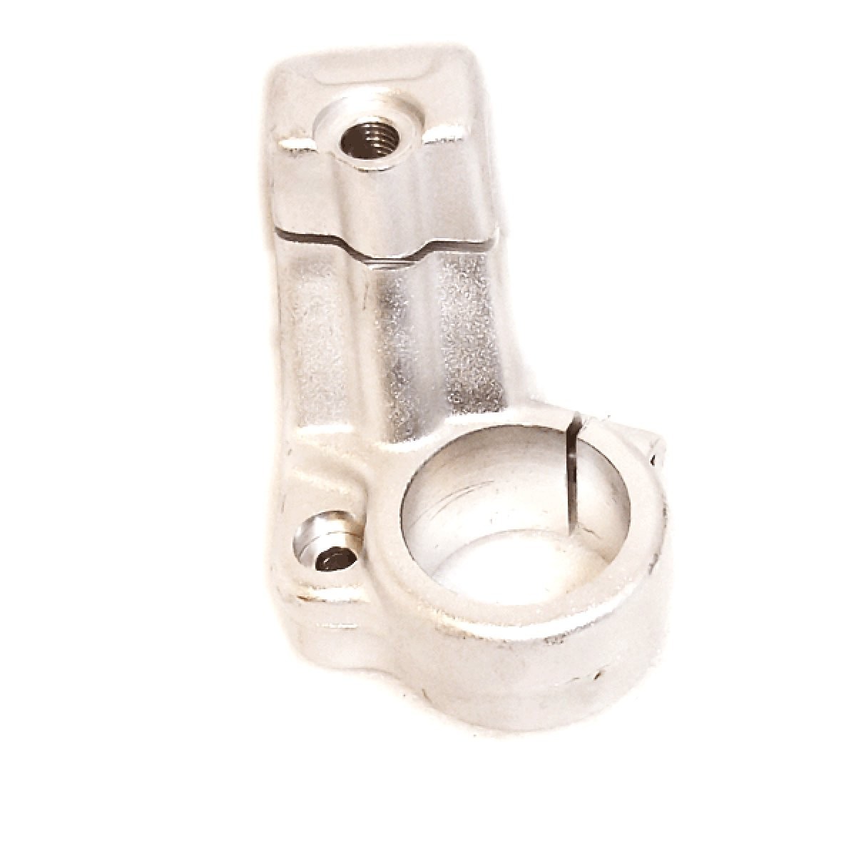 Right Handlebar Clamp for LK125GY-2, LK50GY-2 Silver Easy Installation Polished