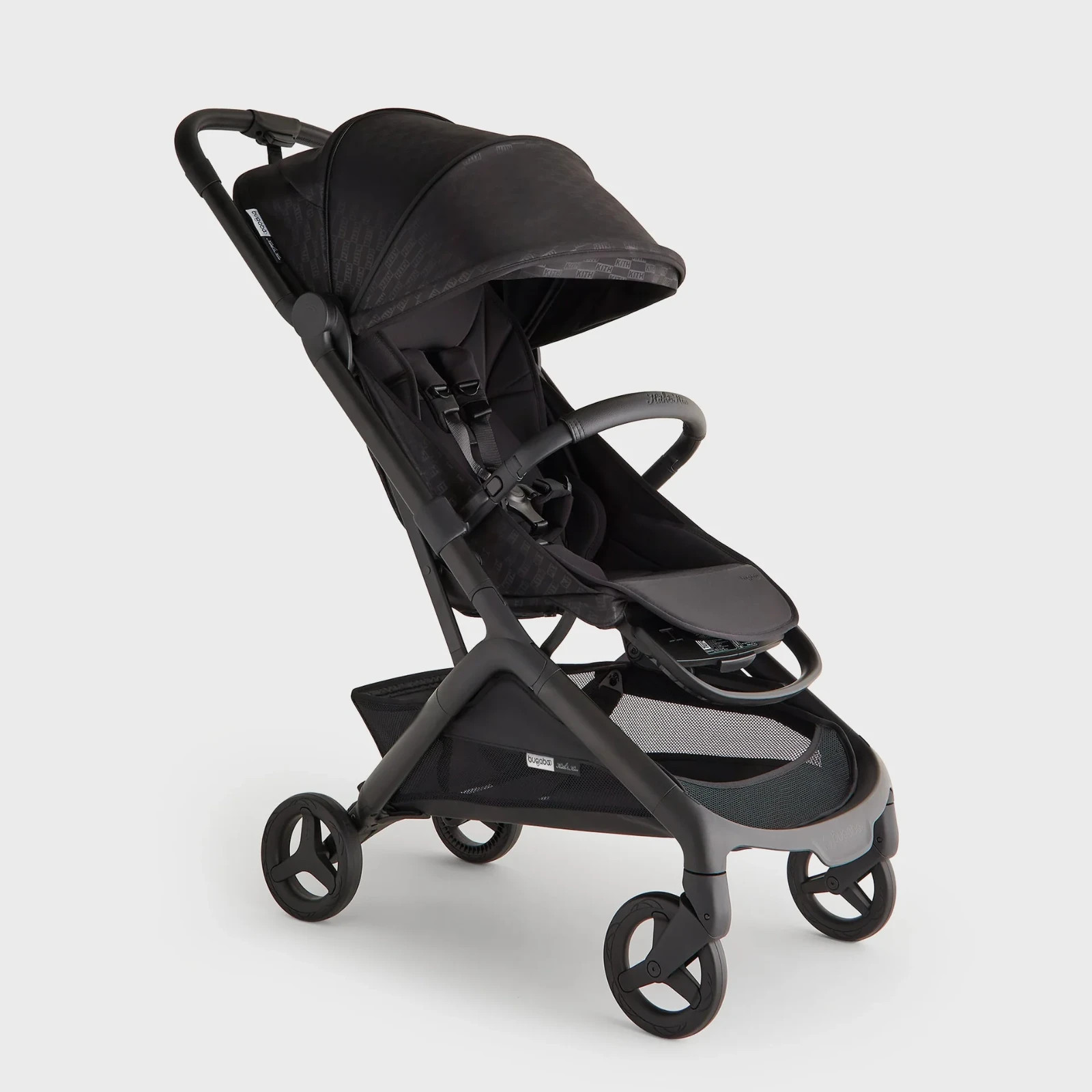Kith x Bugaboo Butterfly 2 Travel Stroller + Changing Bag Black NEW COMBO
