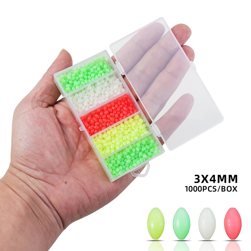 Glow Fishing Beads Quick Tackle Setup Enhances Visibility Easy To Attach