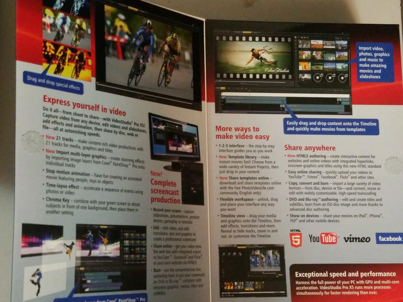 VideoStudio Pro X5 for Windows Vista / 7 / XP