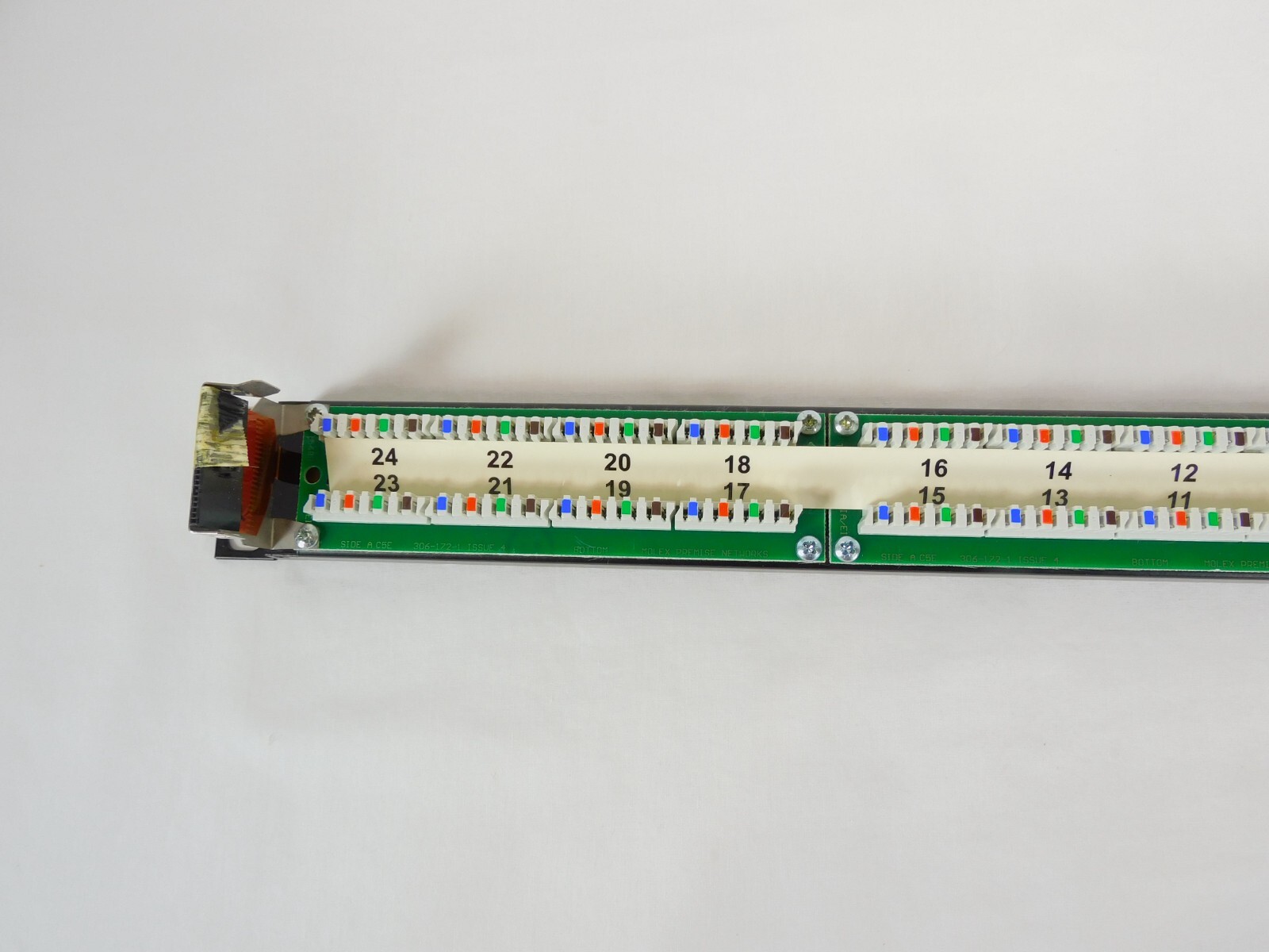 Molex Cat5e 24 Port Real Time Patch Panel PID-00103