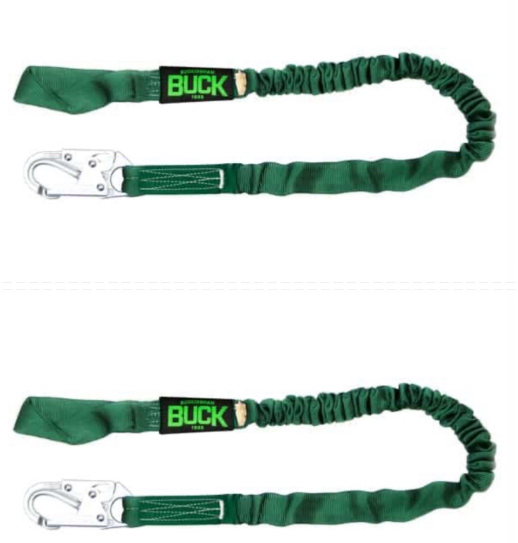 2 Buckingham MFG Buckyard 1Snap Straps 84V114S1  Green 48” NEW Sealed Set Of 2