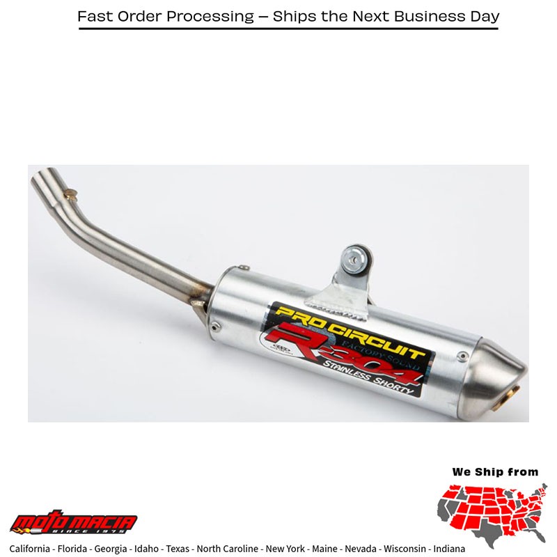 PRO CIRCUIT  R-304 Silencer Ktm125/150sx '16-18 Ktm 150 Xc-W 2017-2018 Husqvarna