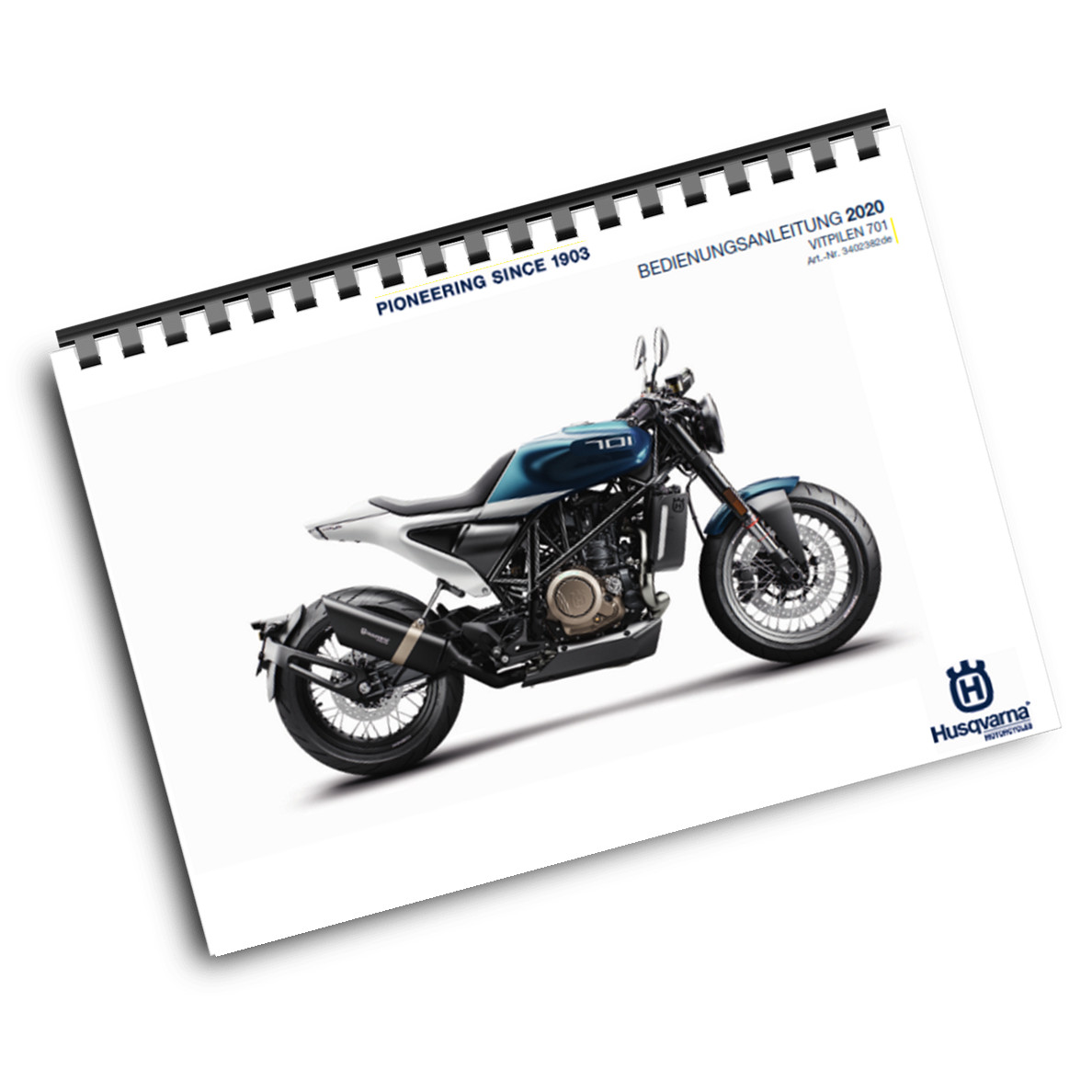 GERMAN LANGUAGE - HUSQVARNA 2020 - VITPILEN 701 - BEDIENUNGSANLEITUNG