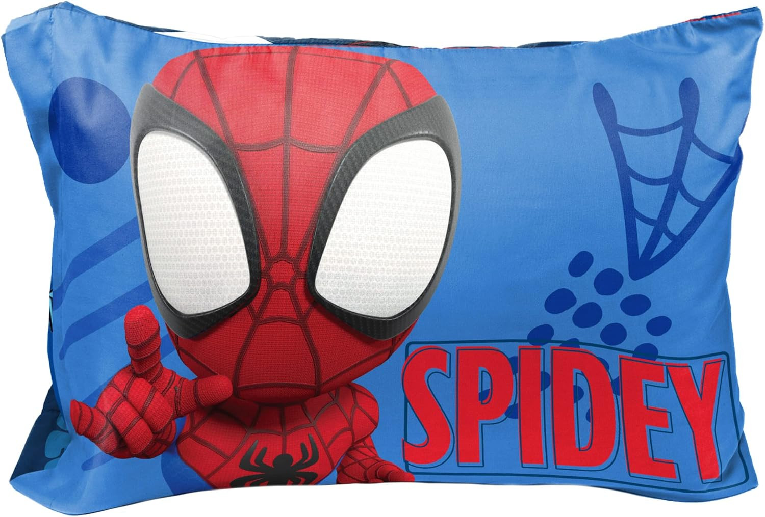 Jay Franco Kids Marvel Spiderman Reversible Pillowcase Cover ONLY – 20in X 30in