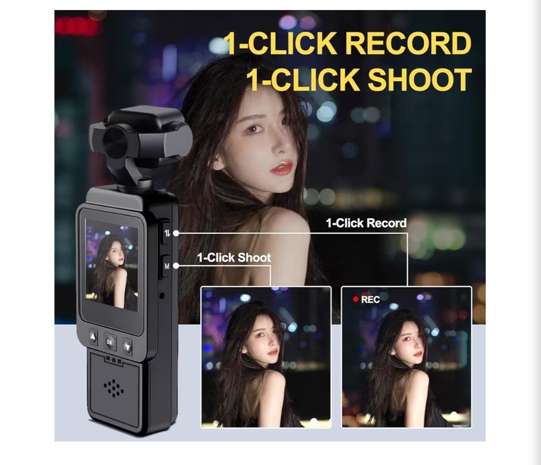 Portable Multifunctional Body Camera Recorder For Sports