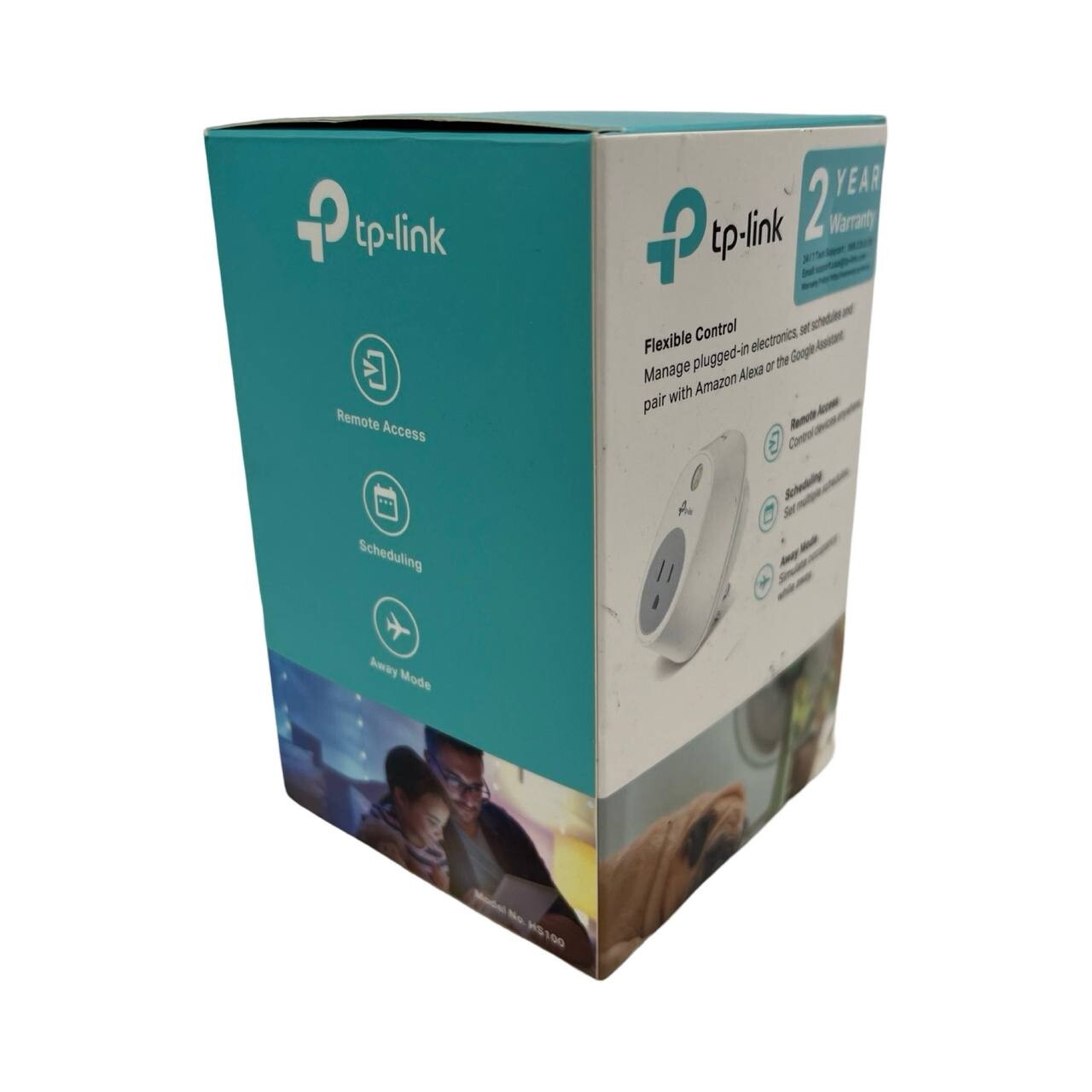 TP-Link - HS100 - Smart WiFi Plug - w/ Google Assistant & Amazon Alexa