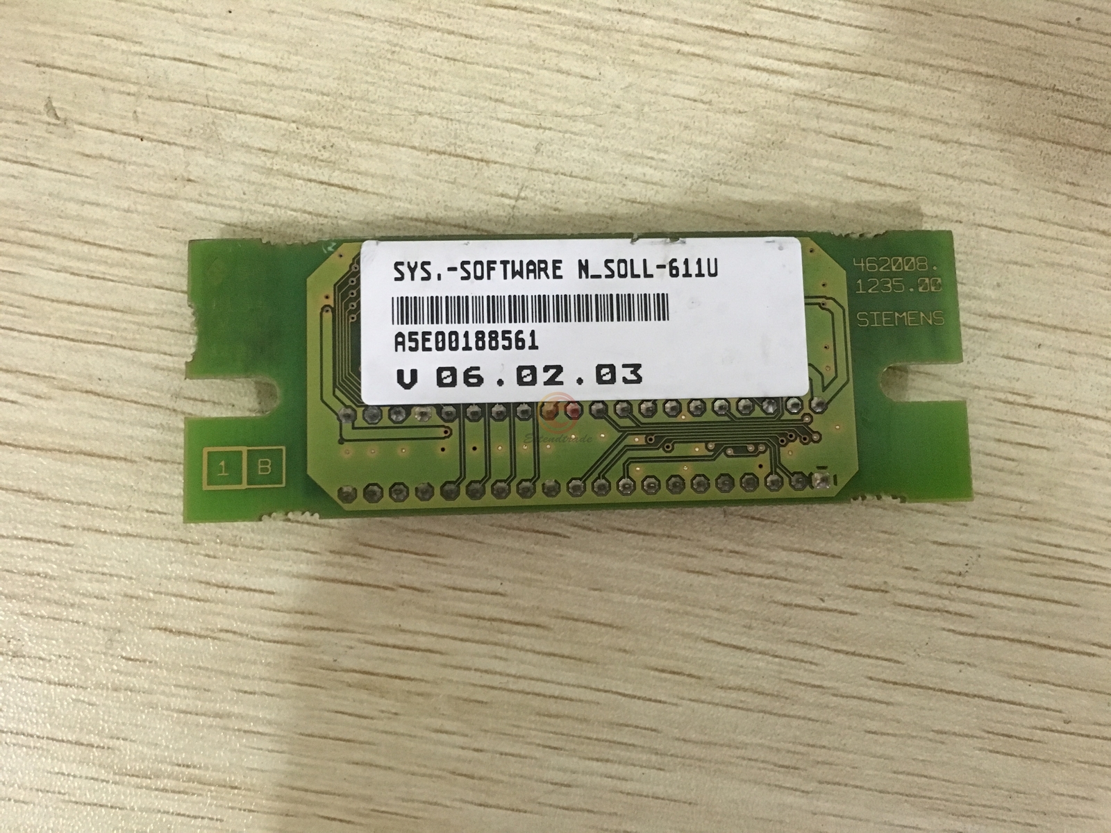 ONE Used 462008.1235.00 N-SOLL-611U Siemens Memory Card A5E00188561