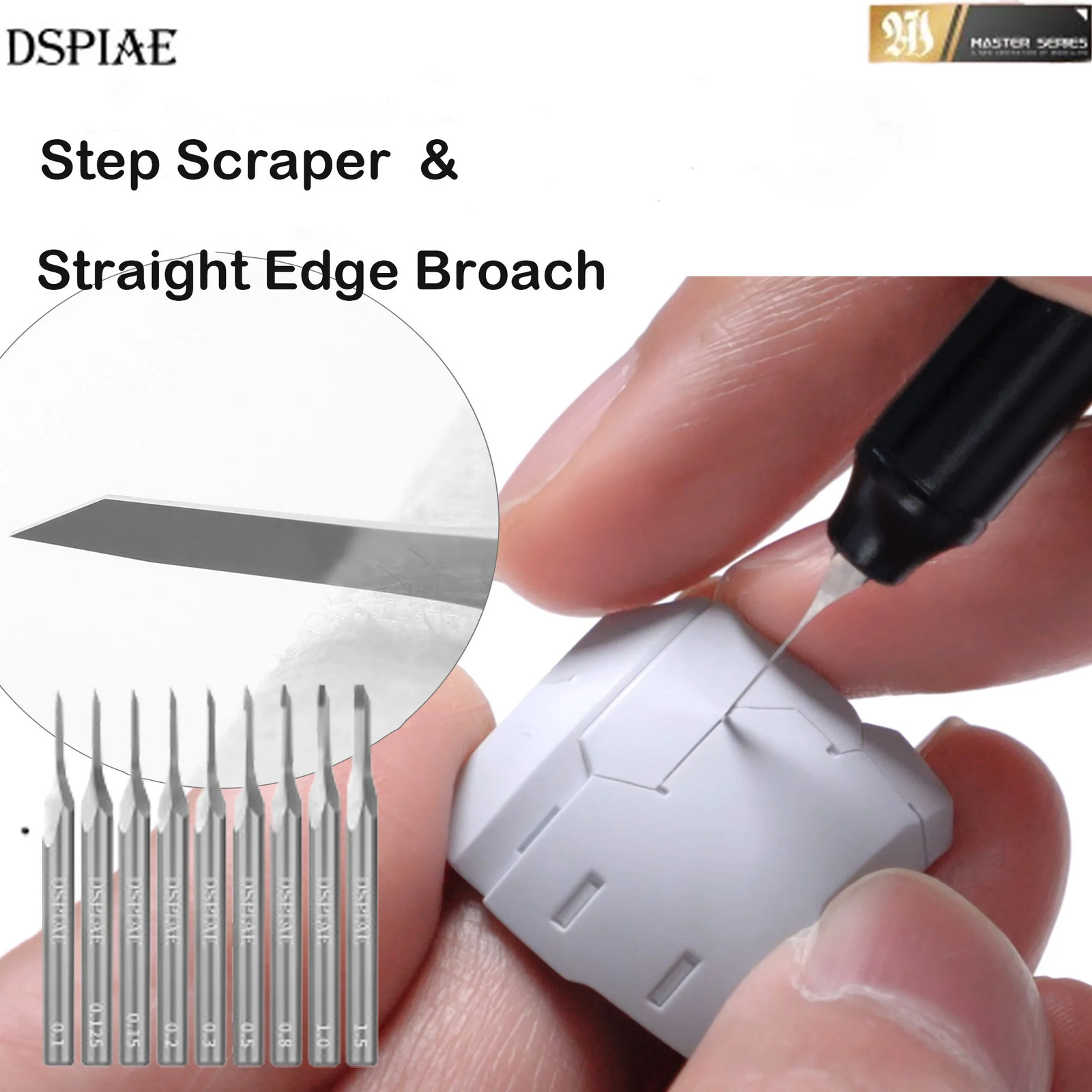 DSPIAE ZPB/GS Series Ultra Precise Scribing Tool Straight Edge Broach / Step Scr