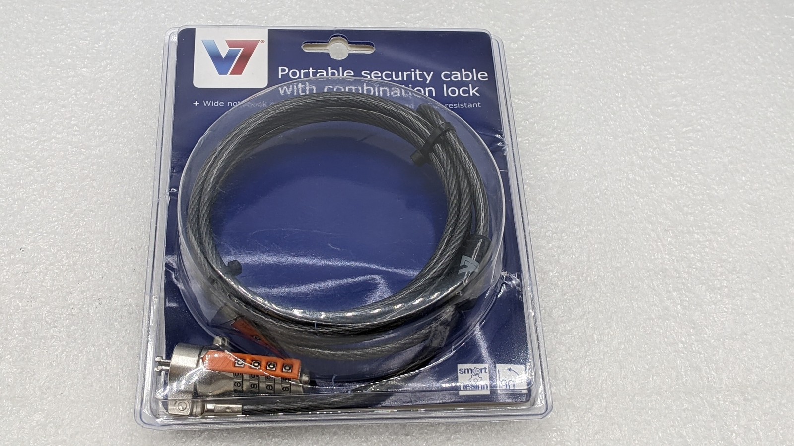 NEW Anti-theft Security Combo Lock 6ft Cut-Resistant Steel SLC4000-13NB FREE SH