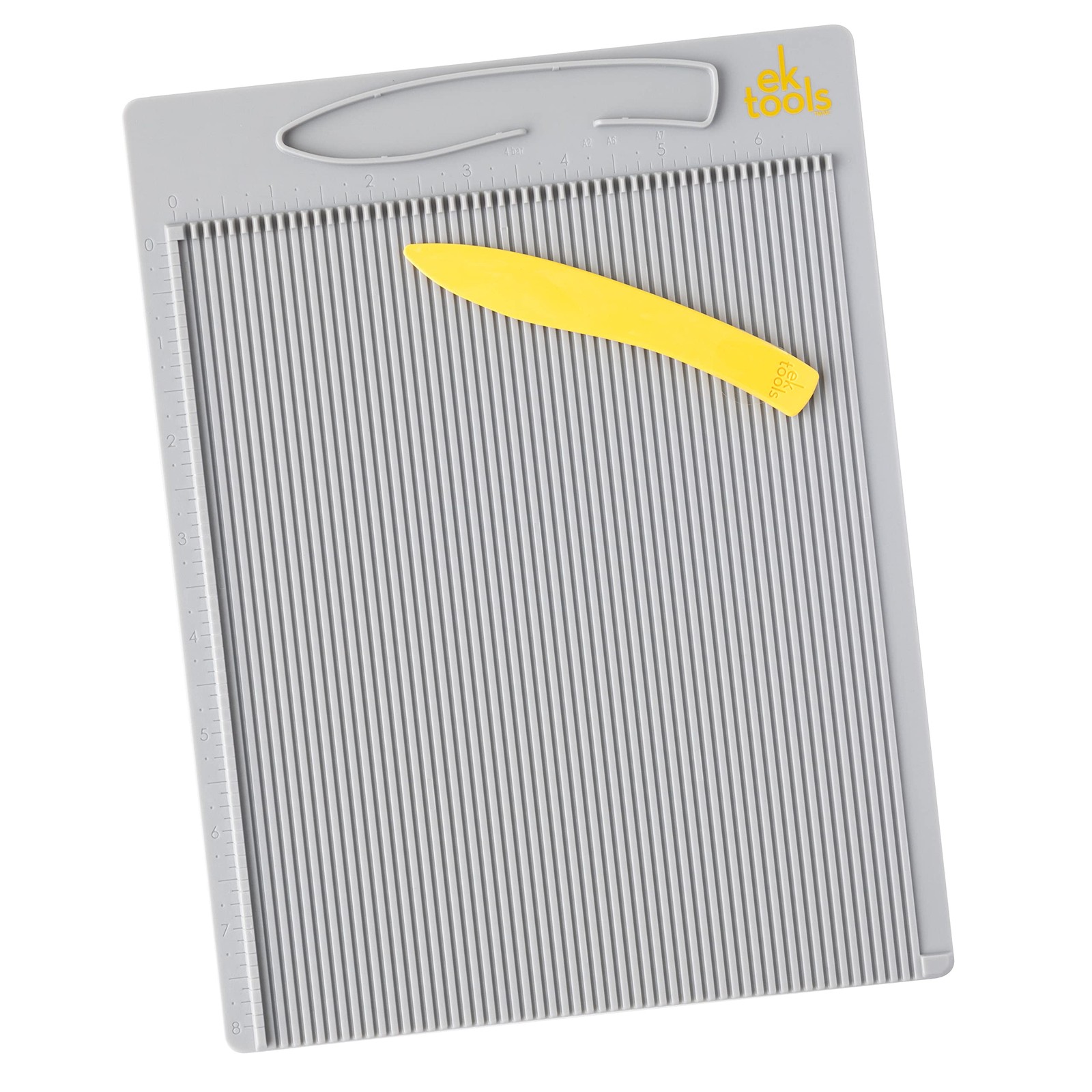 EK Tools Mini Scoring Board with Bone Folder for Paper Crafts 8.25x12 Inch