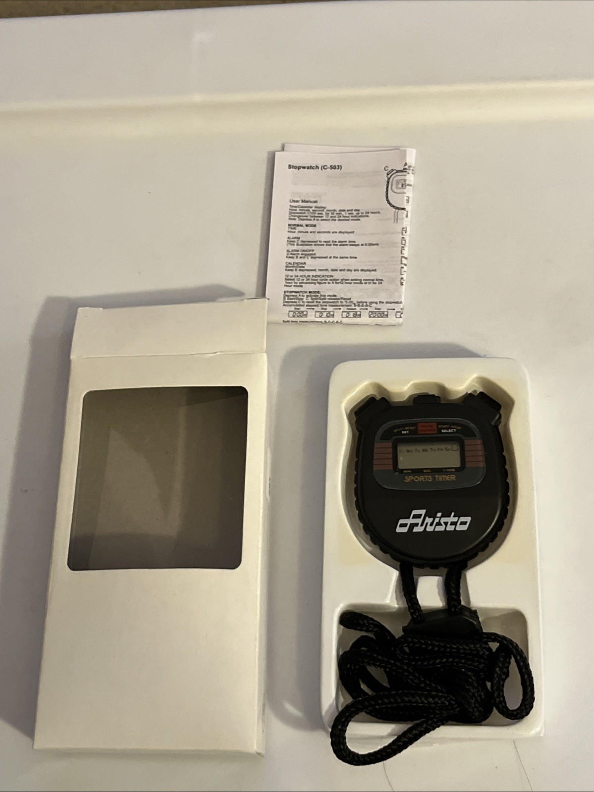 Vintage Aristo Stopwatch New In Box