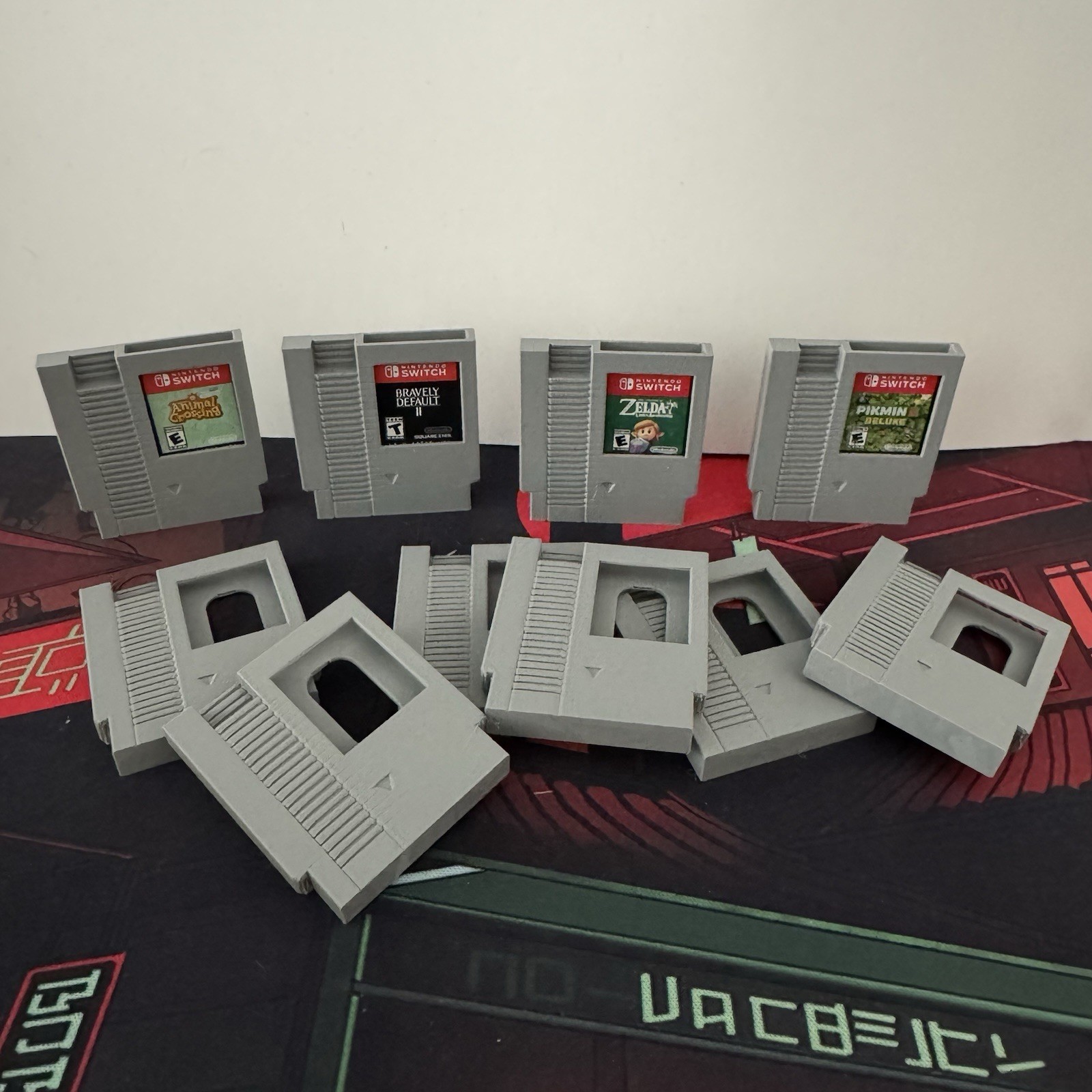 3D Printed NES Cartridge Switch Game Holder