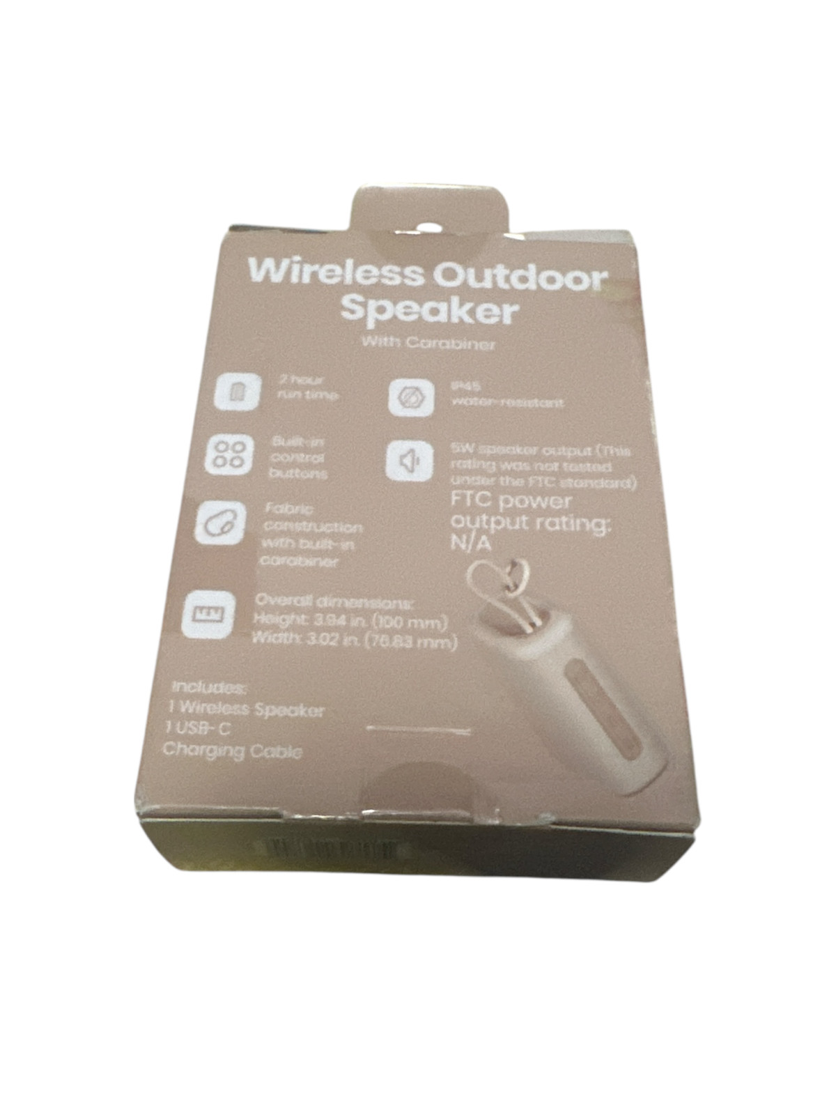 GEMS Wireless Outdoor Speaker - Beige