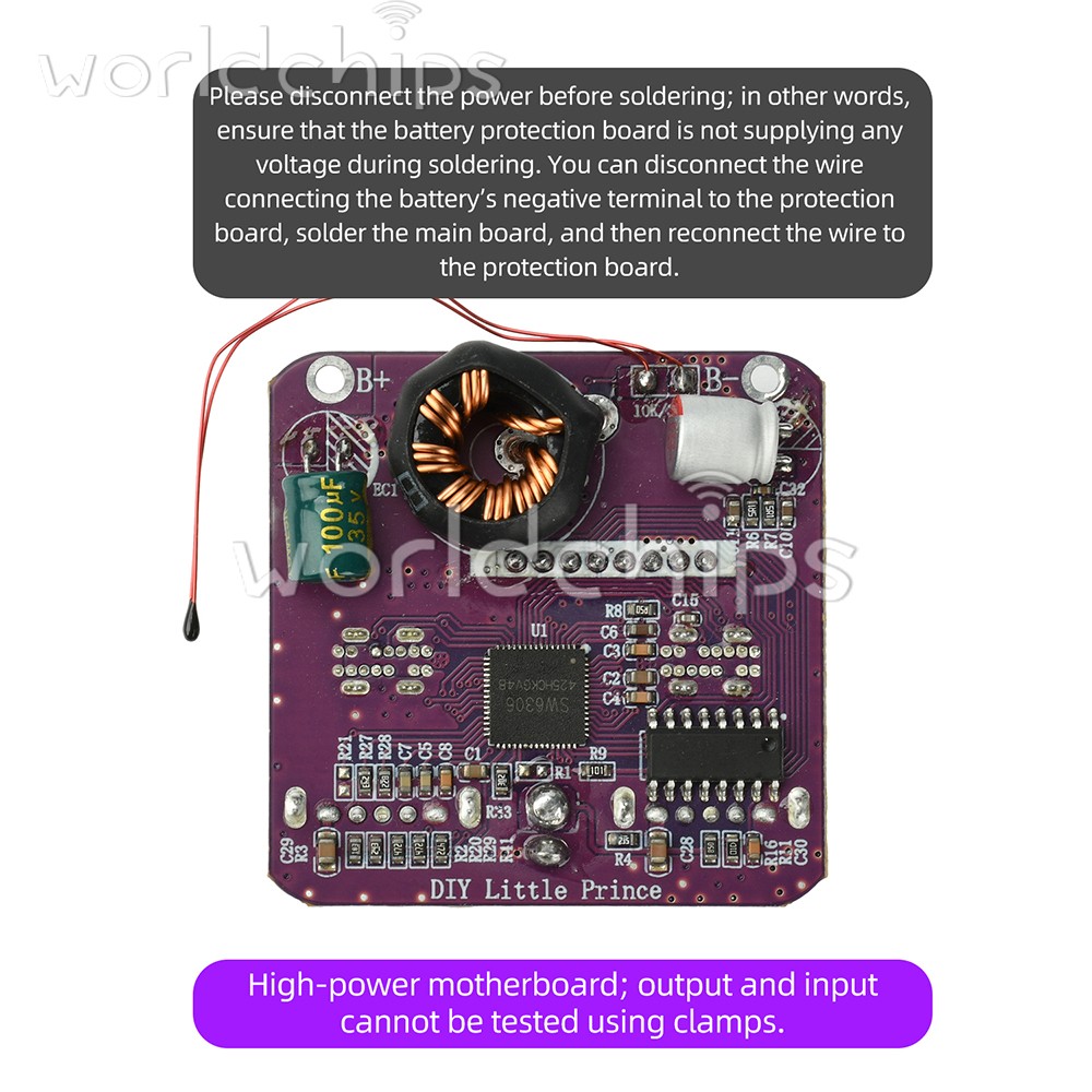 4S PD 100W Bidirectional Fast Charging Module Charging Discharging Board 20V 5A