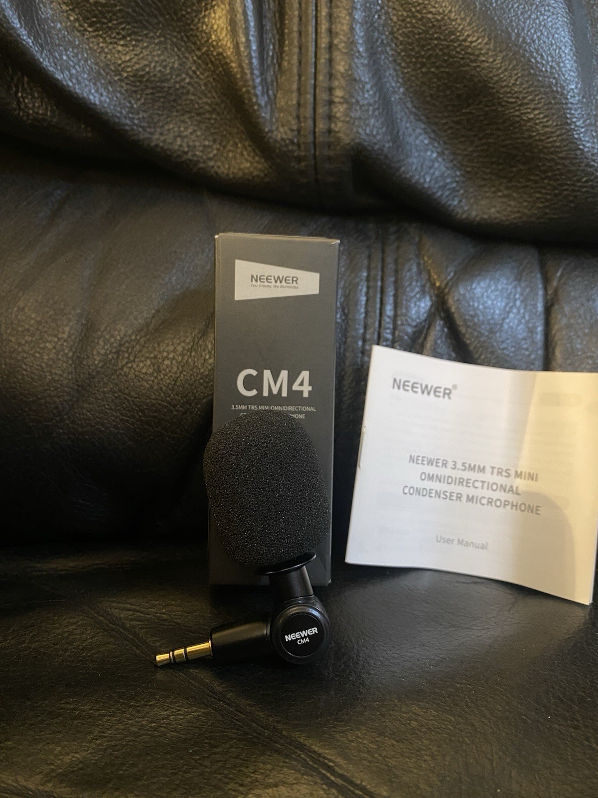 NEEWER 3.5mm TRS Omnidirectional Mini Microphone