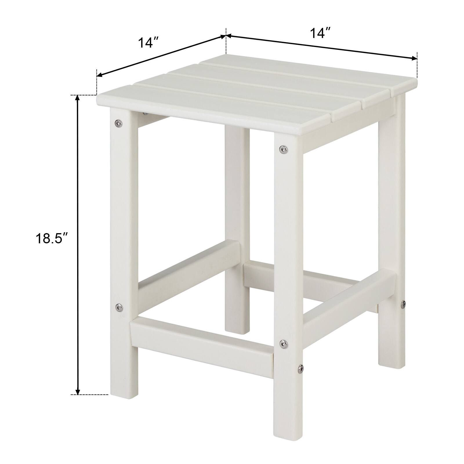 Side Table For Small Spaces Coffee Tray End Table Bedside Night Stand Outdoor