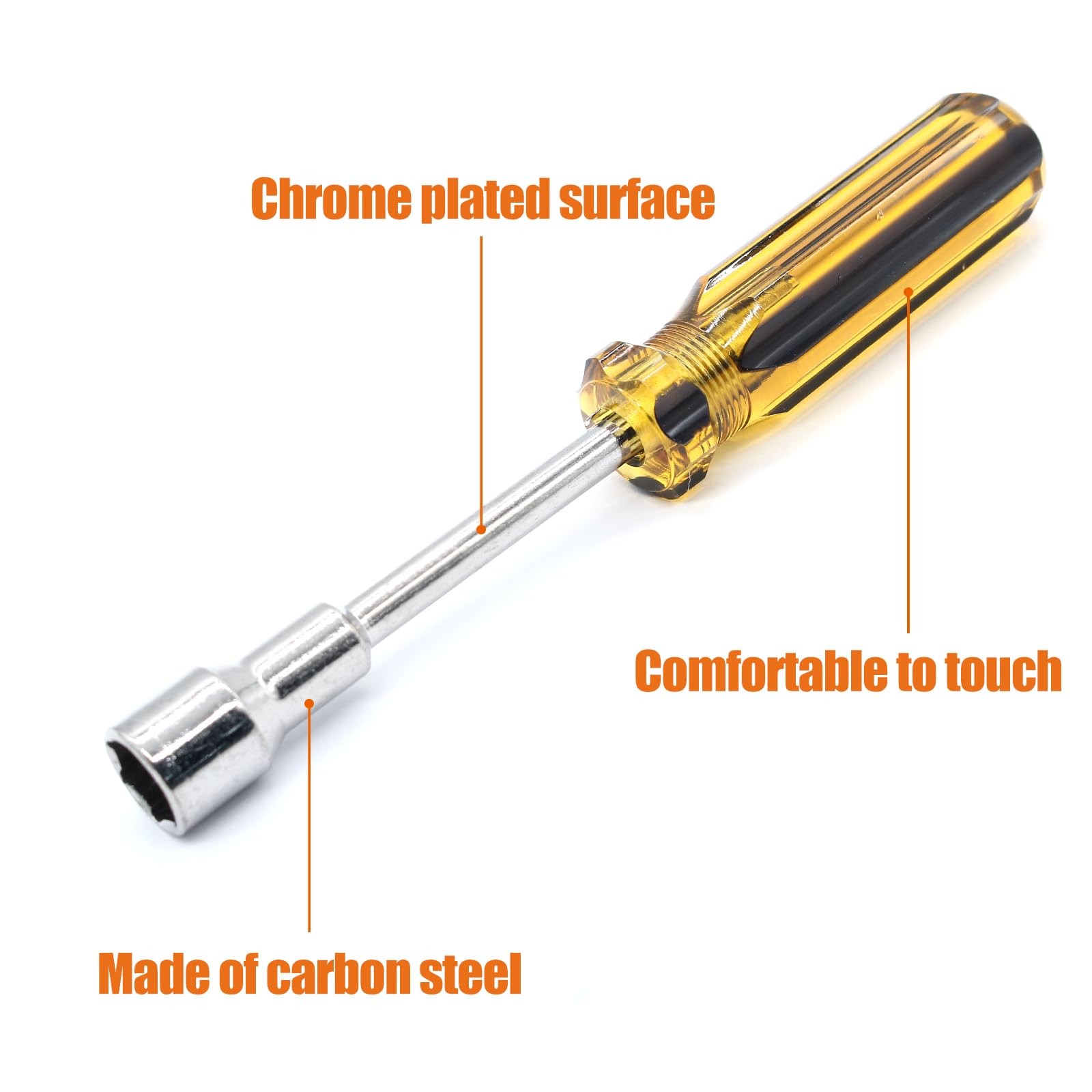 12mm Socket Wrench Screwdriver, 2Pcs
