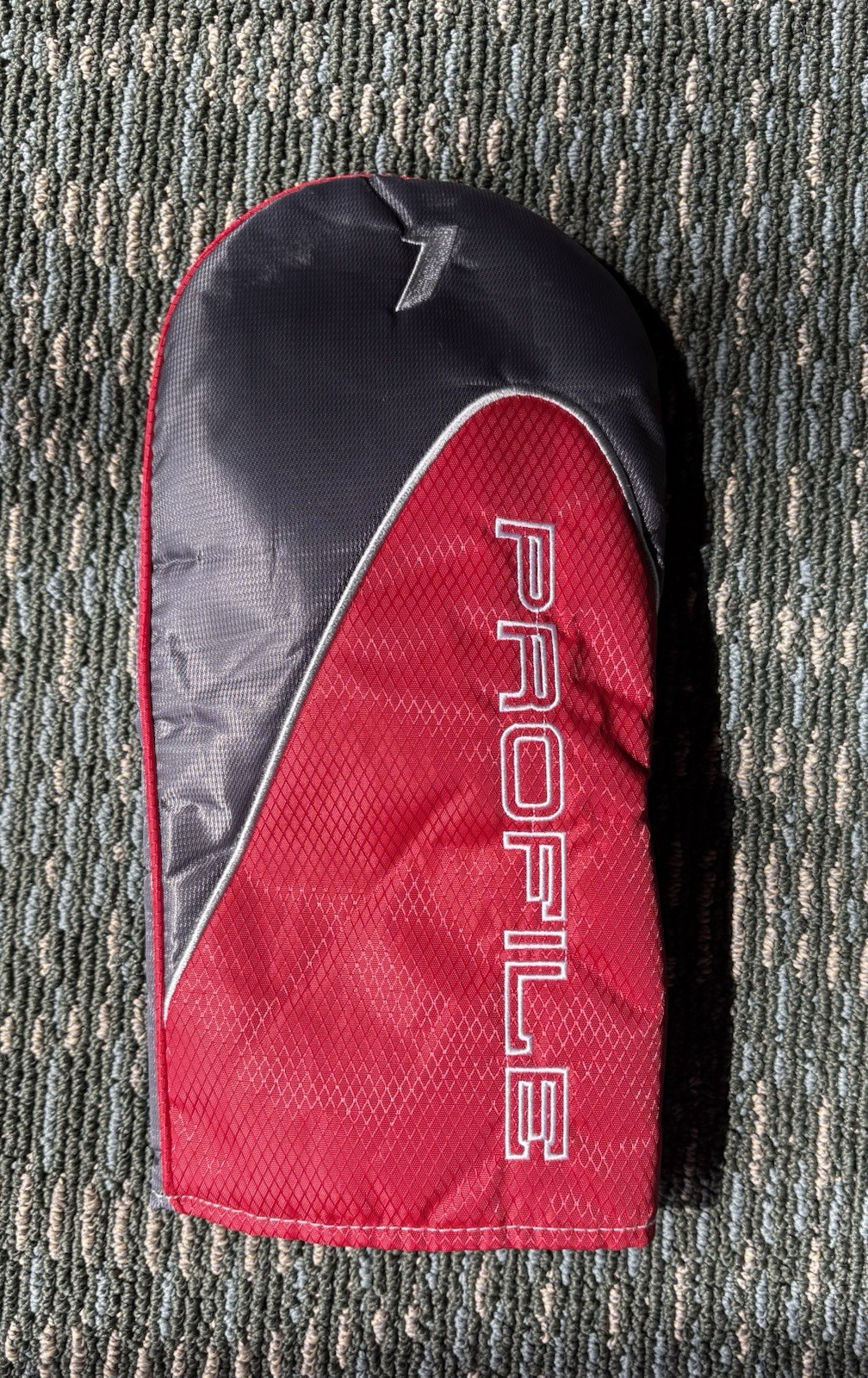 Wilson Profile Driver (1-Wood) Golf Head Cover - Red/Black- Excellent Condition!