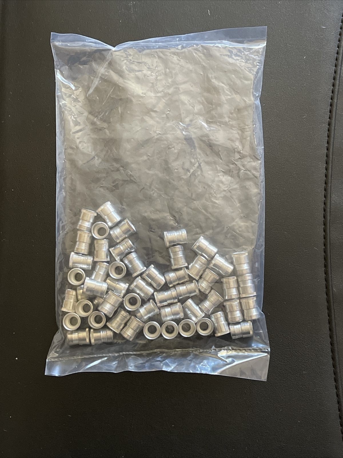 50 Pack Marson 47850 Thread-Sert Threaded Inserts, 1/4-20 Thread Size, 0.51" OAL