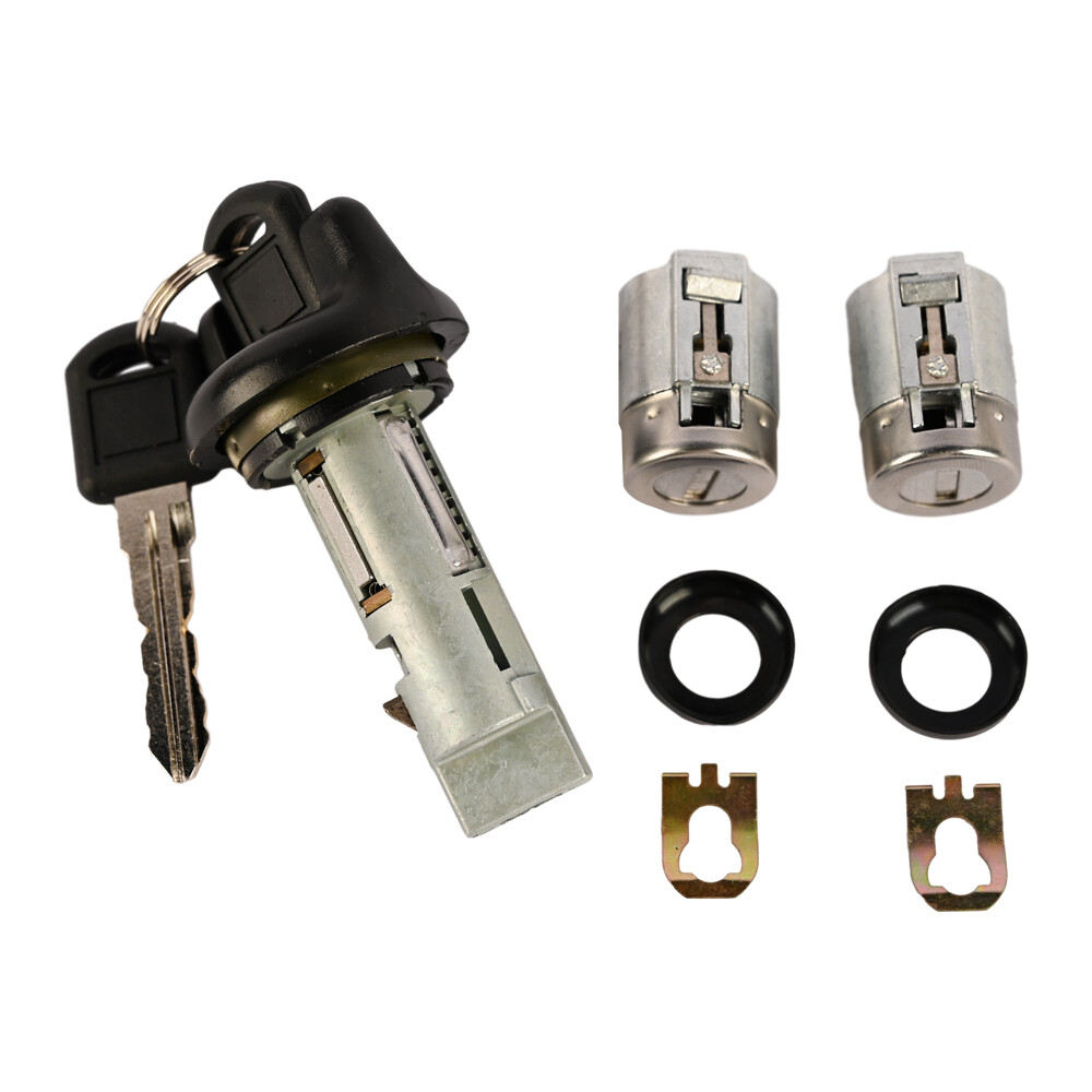 Ignition Lock Cylinder & Door Lock Tumbler for CHEVROLET GMC PICKUP KEYED ALIKE