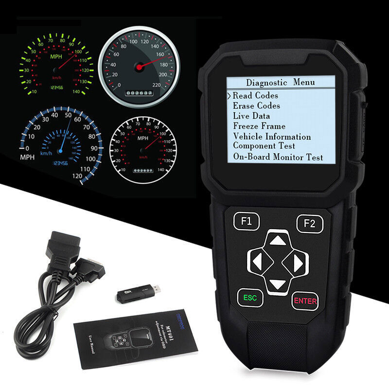 OBDPROG MT401 Car Odometer Mileage Correction Adjustment OBD2 Scanner Reset Tool