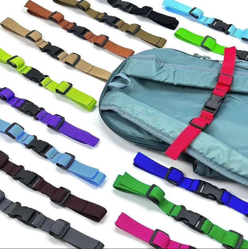 1pc Adjustable Backpack Chest Strap Non Slip Tactical Harness Strap - NEW