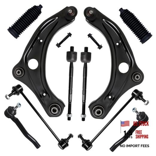 10Pc Front End Suspension Kit Fit For 2017-2020 Ni-ssan Kicks (To 12/20), 2