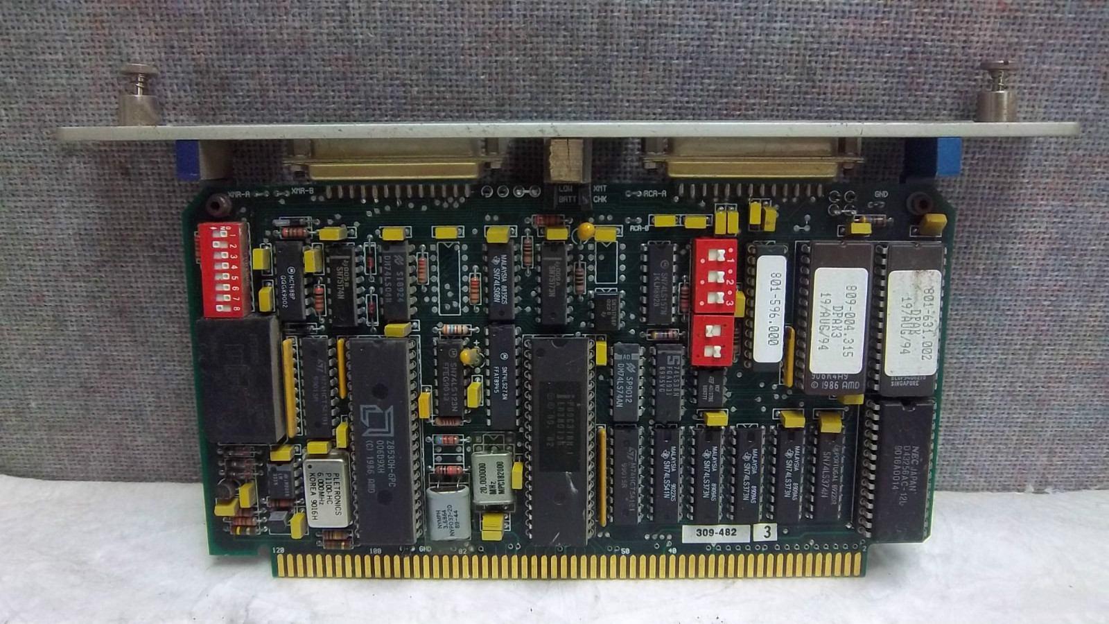 UNICO PROCESSOR/MEMORY ASSY 80C31 CPU 309-482 USED 309482