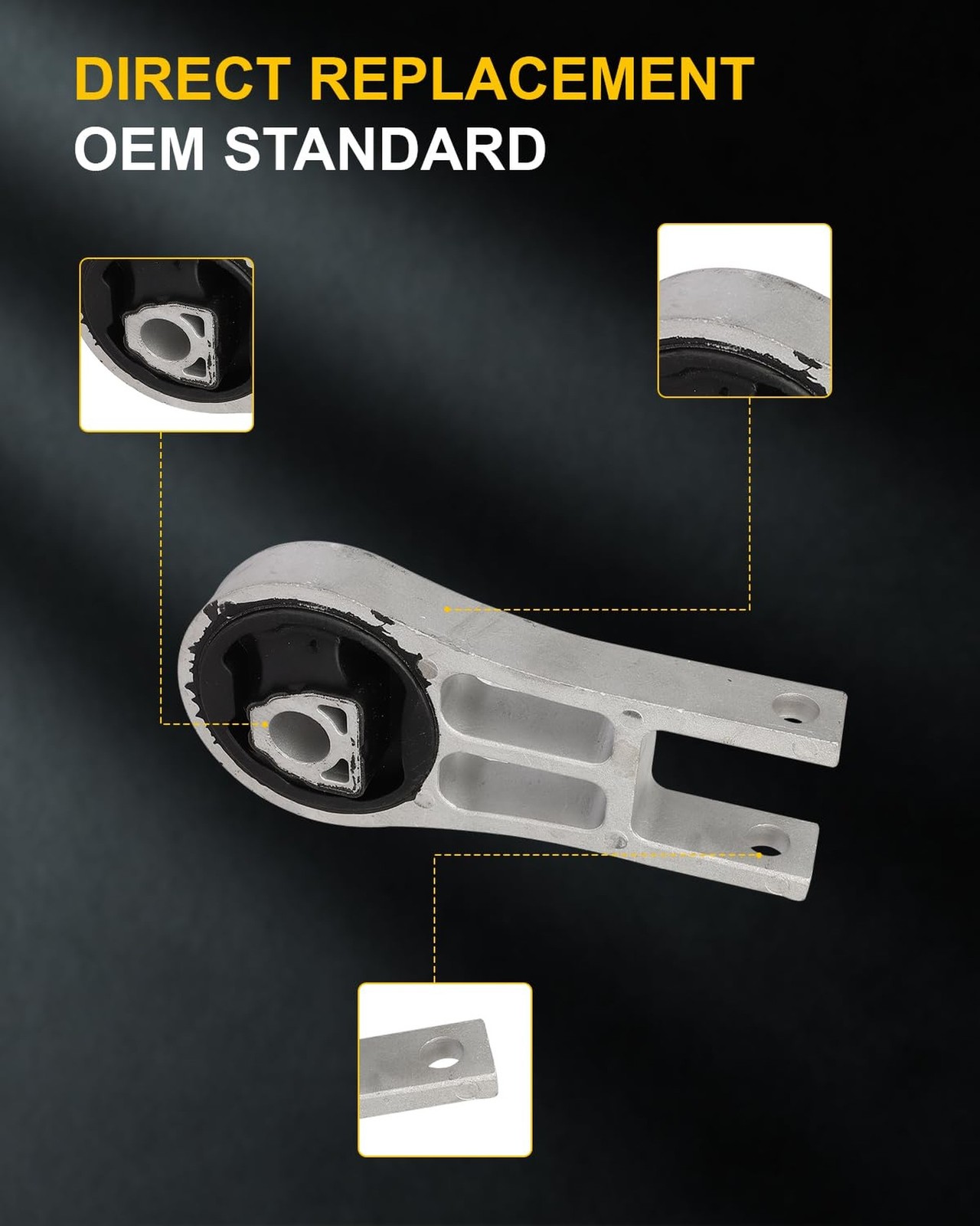 OCPTY 3PCS Engine Motor Mount and Transmission Mount Set [Automatic Transmiss...