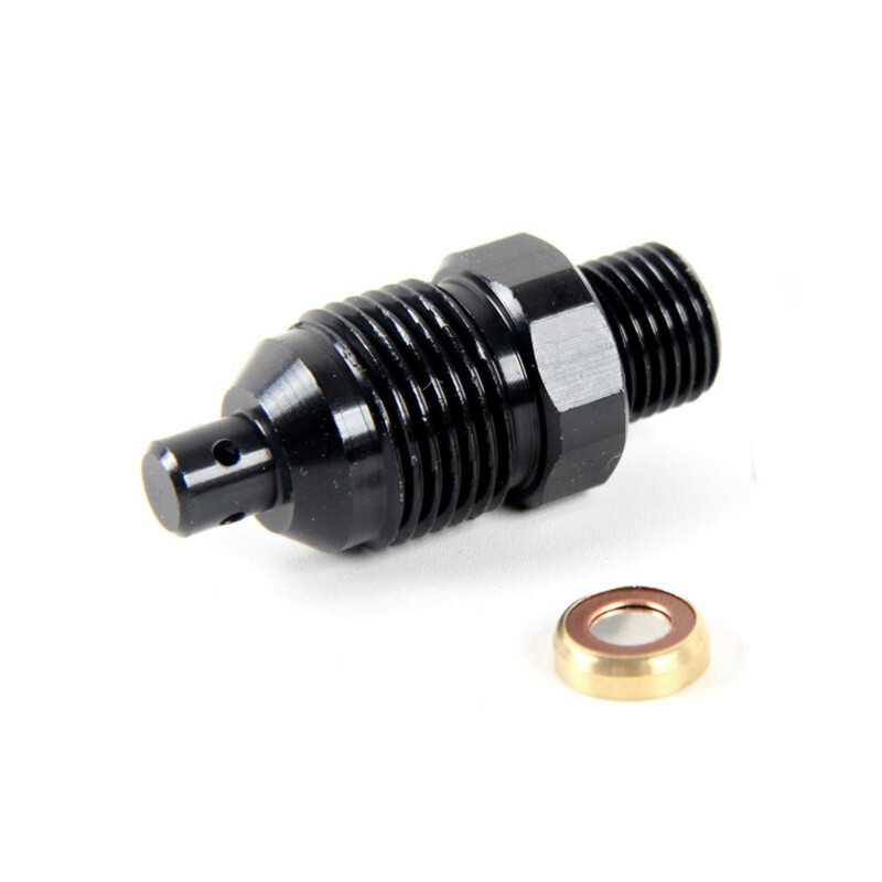 Blow Off Valve Fitting Black Designed For The Billet Bottle Valve Safety Blowoff