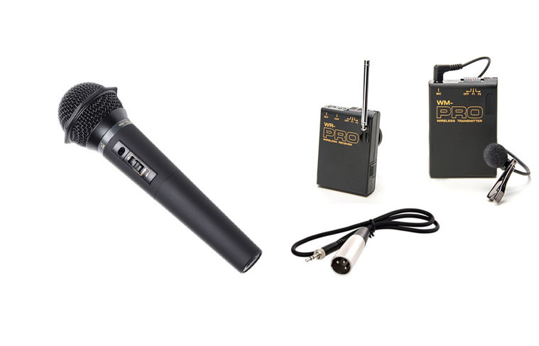 Pro LS300 WLM H XLR M wireless lavalier hand mic JVC HM70U HM850U HM790U HM750U