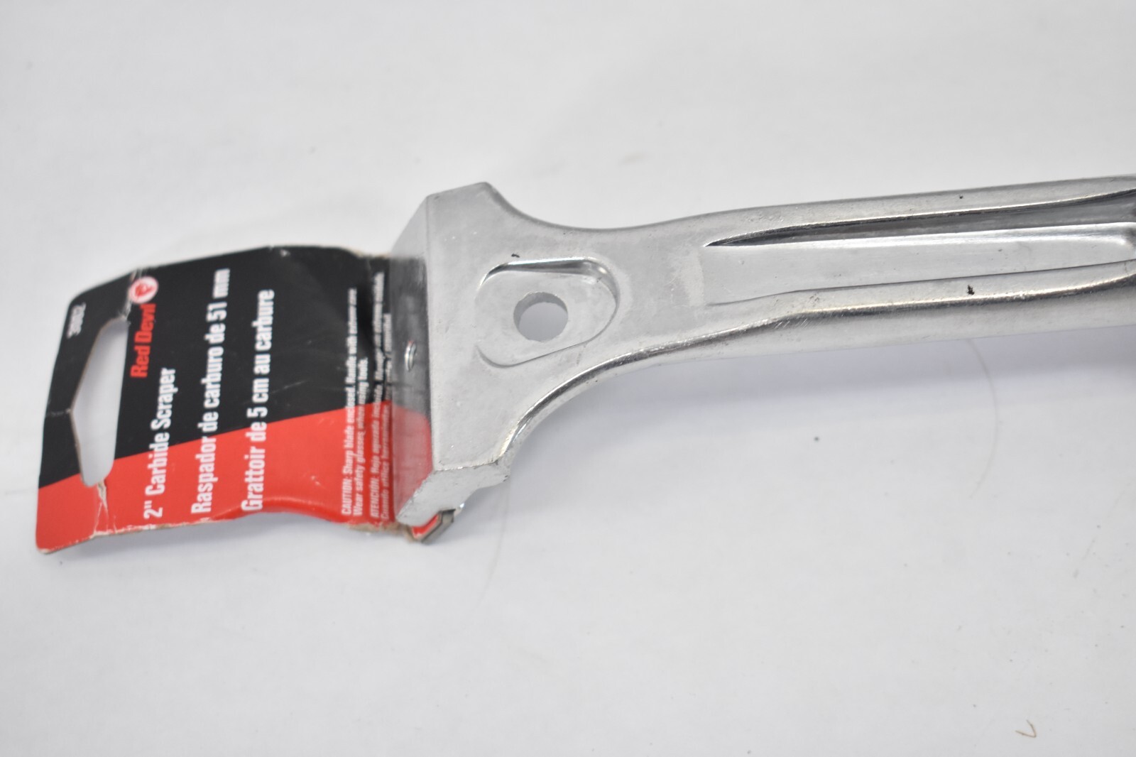 Red Devil 2 Carbide Soft Grip Wood Scraper 3002 Genuine OEM Missing Pull Knob