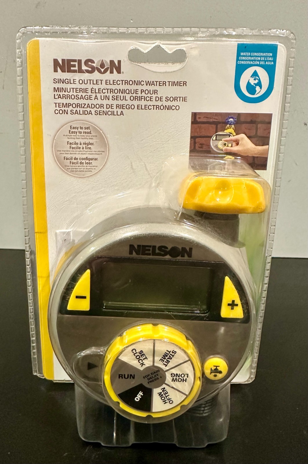 Nelson Single Outlet Electronic Water Timer 856674-1001 *NEW*