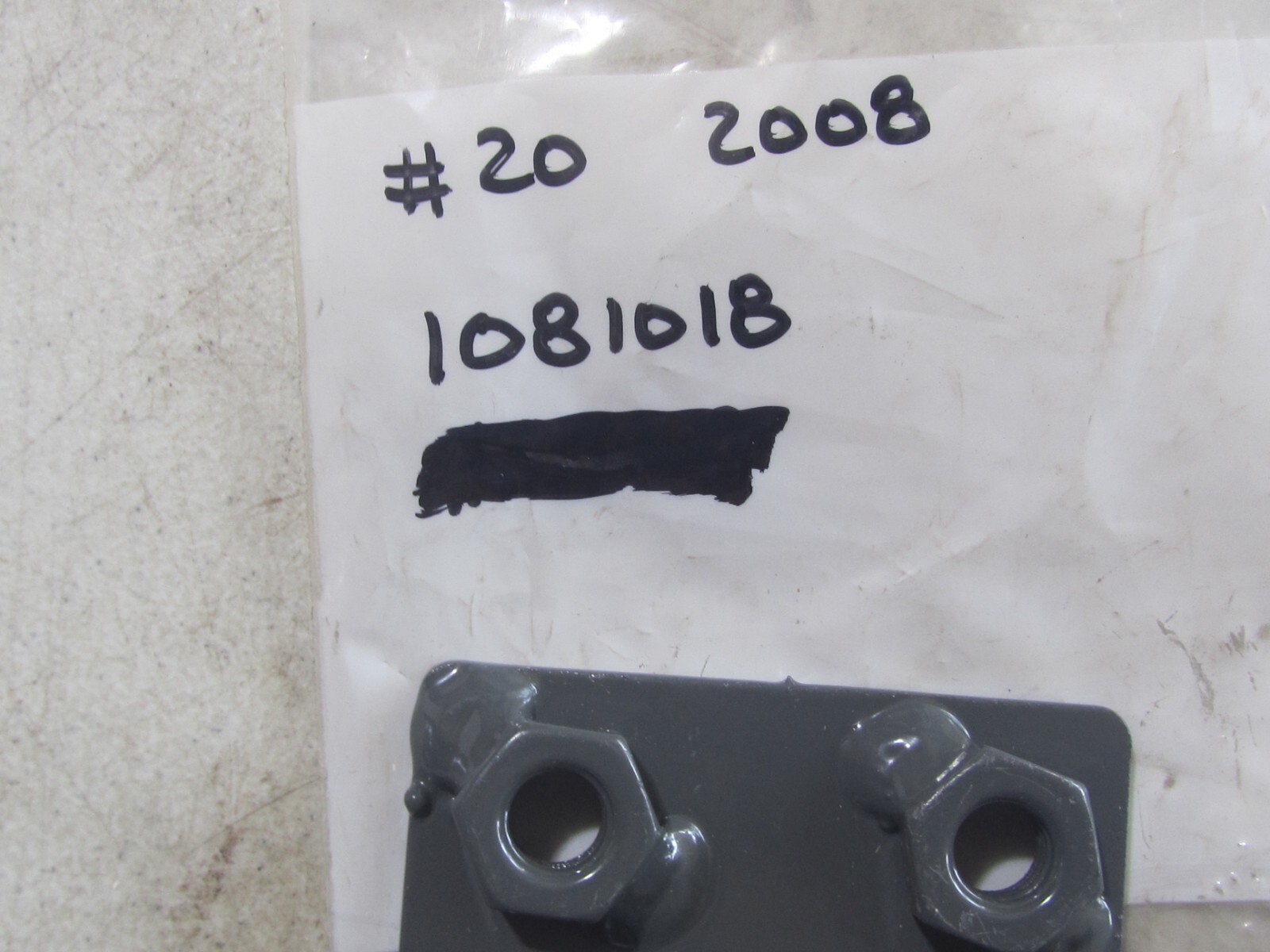 NEW ELGIN SWEEPER REPLACEMENT PART 1081018 WLDT-CLAMP PLATE