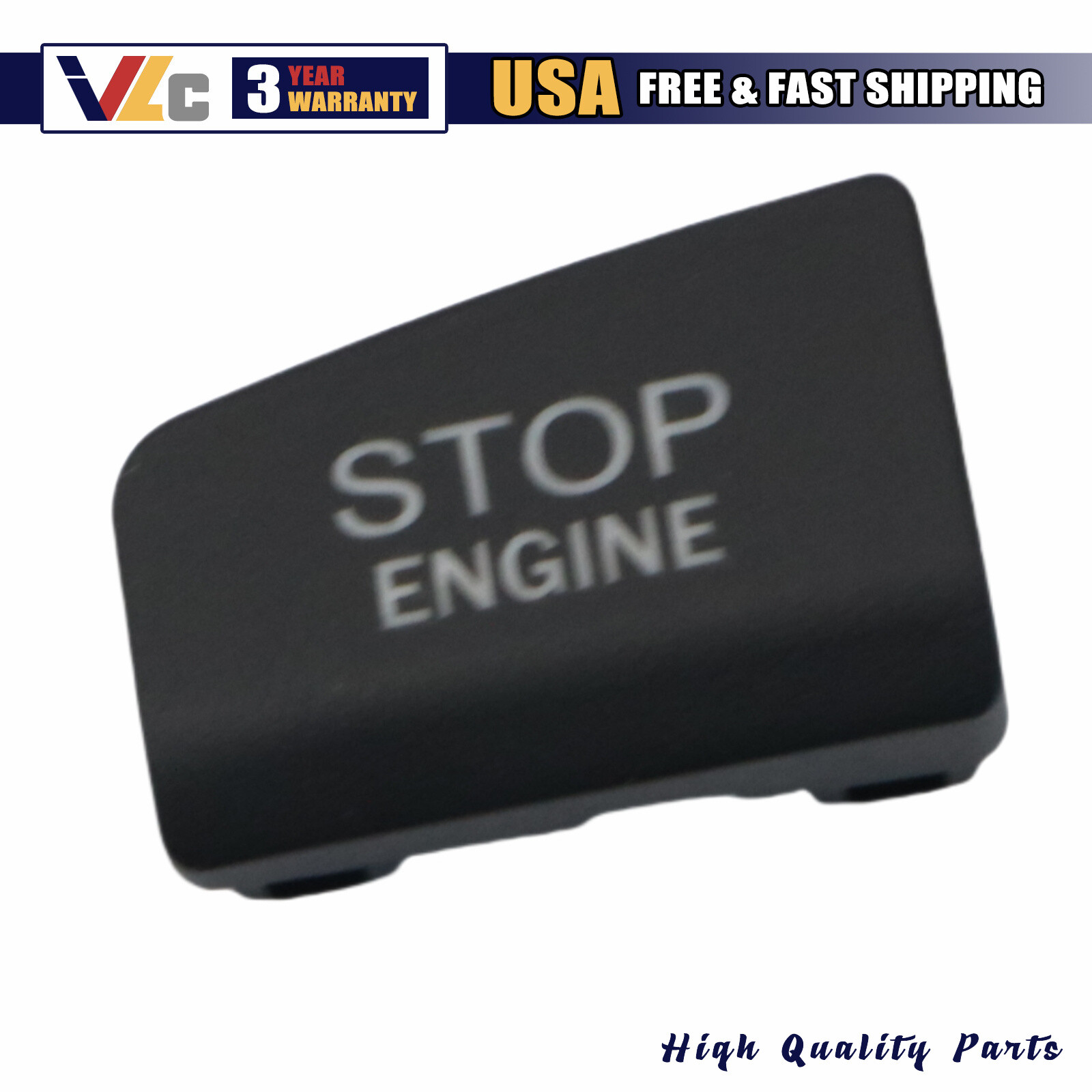 Engine Ignition Start-Stop Switch Button Cap Repair Kit For Audi Q7 2010-2015 US