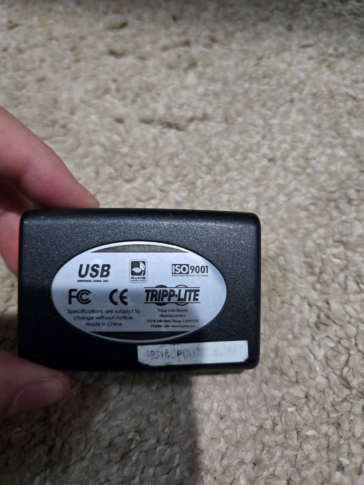 Tripp Lite USB Cat5 Extender U007-40M - PC and Device Sides