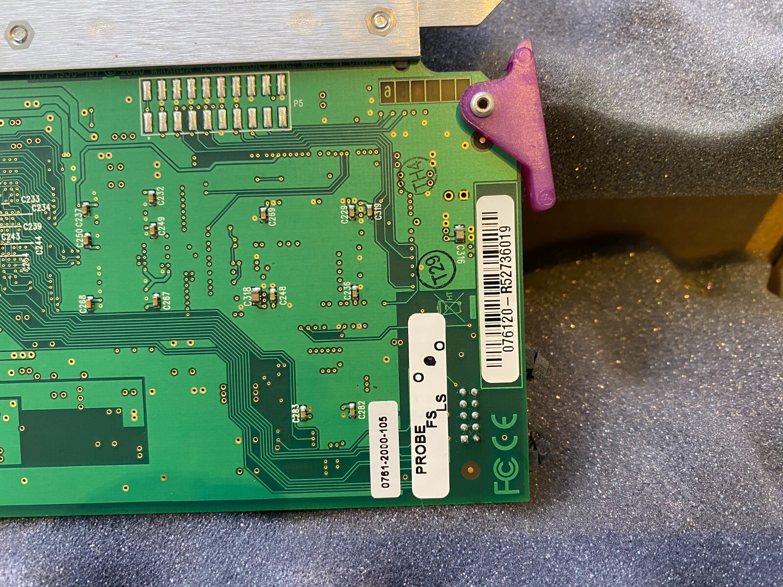 Miranda DEC-1023 12-bit composite to SDI decoder FS