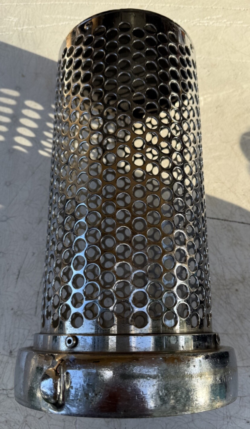 Elkhart Brass GG Barrel Suction Strainer 13 3/4" Tall ~ Fire Hose Apparatus